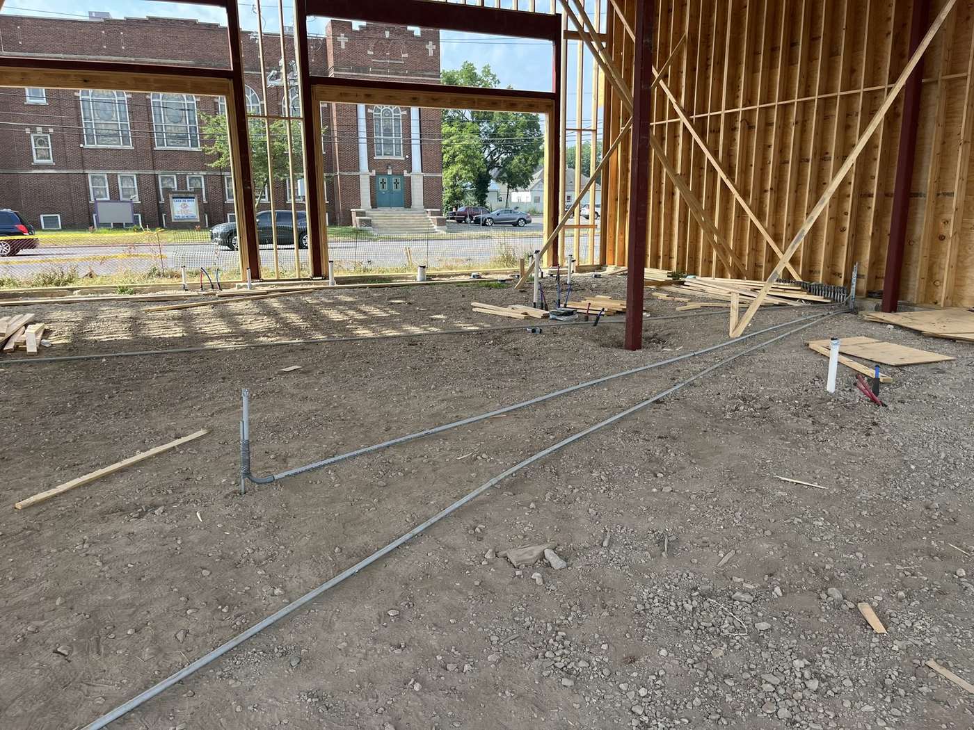 New construction rough-in